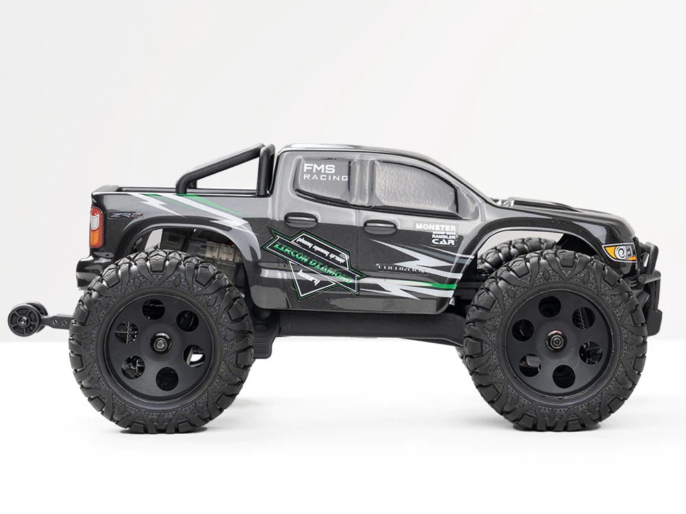 FMS 1 24 FMT24 Chevrolet Colorado Monster Truck RTR Side BLACK.jpg