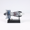 TECHING Mini Turbofan Engine Metal Model Kit