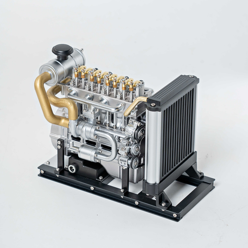 [TECHING-DM115] TECHING Mini Diesel Engine Metal Model Kit